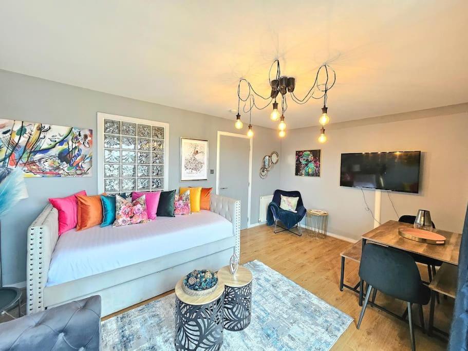 4 Separate Beds, Sleeps 6, Beautiful 2 Bed Apt Apartment Edinburgh Luaran gambar