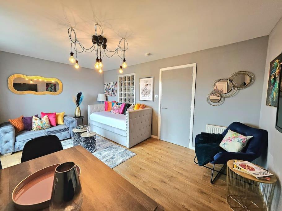 4 Separate Beds, Sleeps 6, Beautiful 2 Bed Apt Apartment Edinburgh Luaran gambar